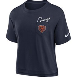 Nike Women's Chicago Bears Pocket Navy T-Shirt