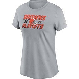 Nike Women's Cleveland Browns 2023 Playoffs Iconic T-Shirt