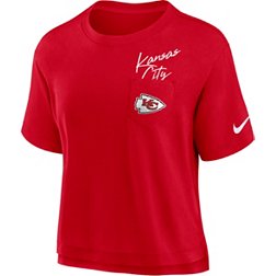 Nike Women's Kansas City Chiefs Pocket Red T-Shirt