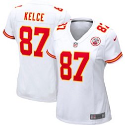 Nike Women's Kansas City Chiefs Travis Kelce #87 White Game Jersey