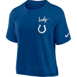 Nike Women's Indianapolis Colts Pocket Blue T-Shirt