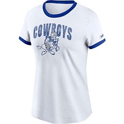 Nike Women's Dallas Cowboys Rewind White T-Shirt