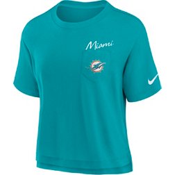 Nike Women's Miami Dolphins Pocket Green T-Shirt