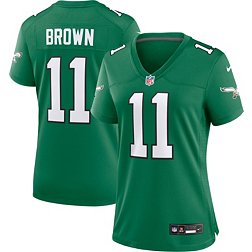 Nike Women's Philadelphia Eagles A.J. Brown #11 Alternate Kelly Green Game Jersey