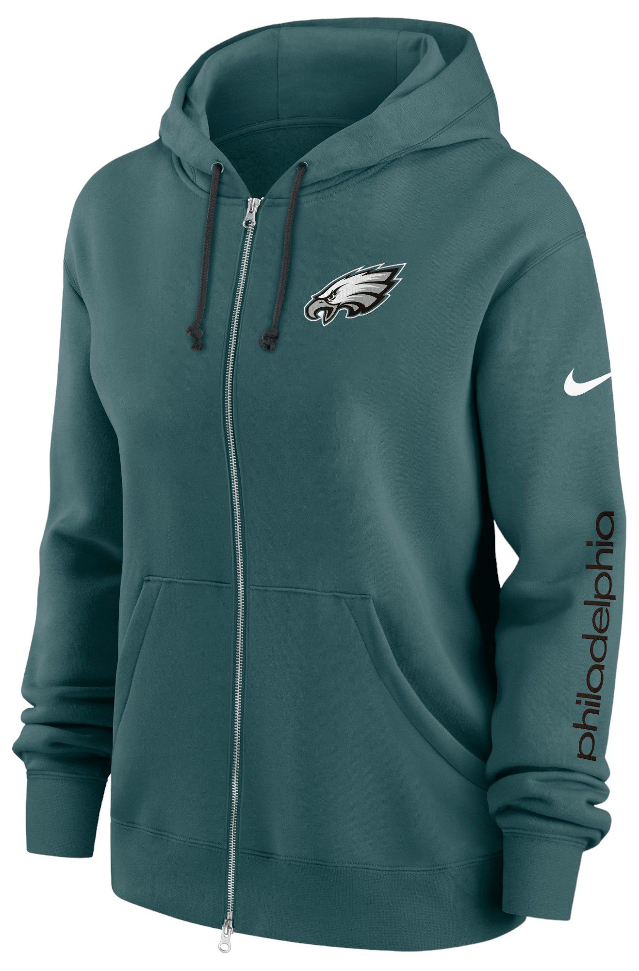 Nike Women's Philadelphia Eagles Phoenix Teal Full-Zip Hoodie