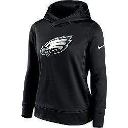 Nike Women's Philadelphia Eagles Logo Therma-FIT Black Hoodie