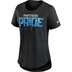 Nike Women's Carolina Panthers Local Black Tri-Blend T-Shirt