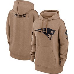 Nike Women's New England Patriots 2023 Salute to Service Brown Hoodie