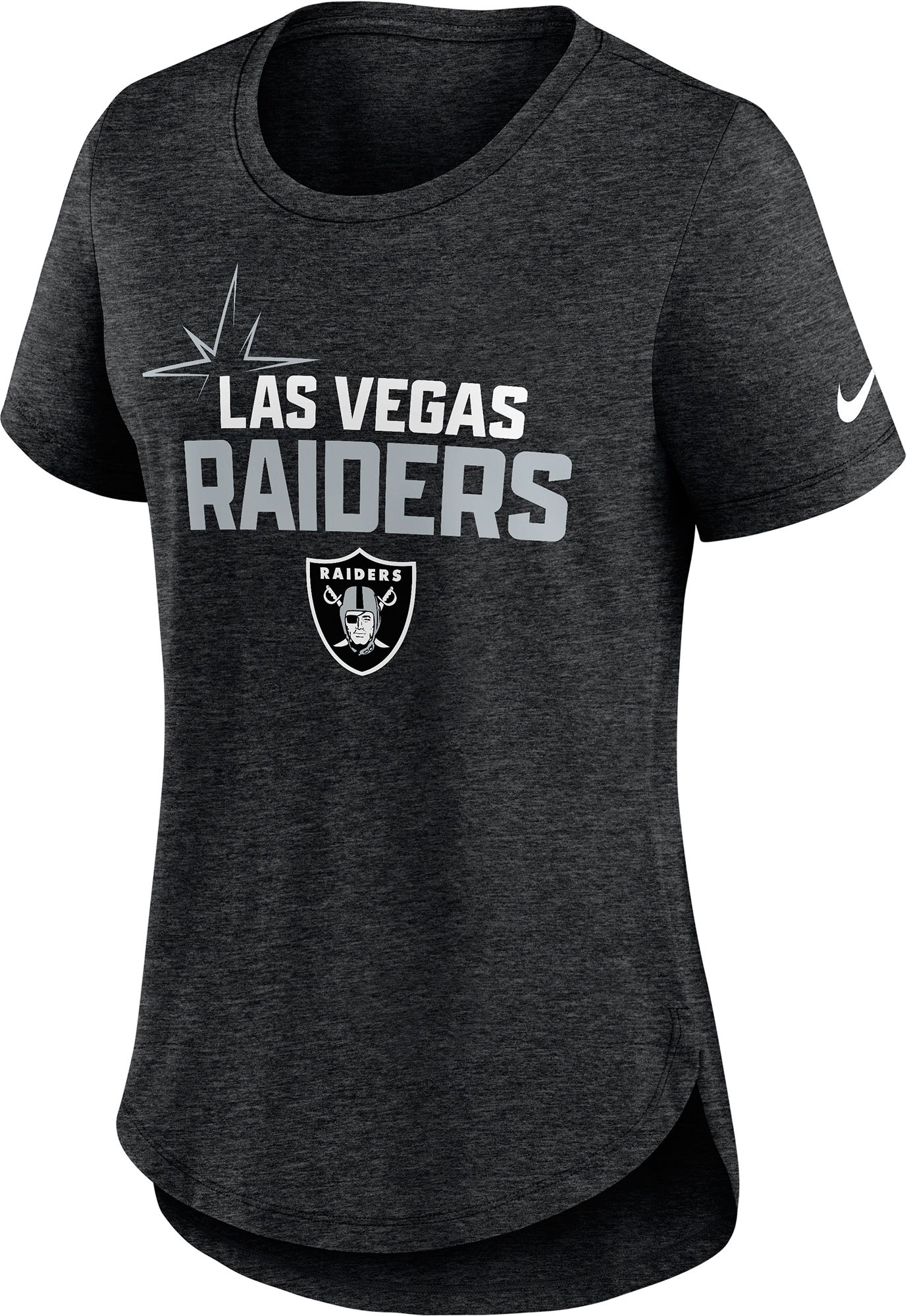 Dick's Sporting Goods NFL Team Apparel Youth Las Vegas Raiders Team Logo  Black T-Shirt