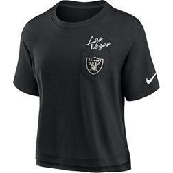 Nike Women's Las Vegas Raiders Pocket Black T-Shirt