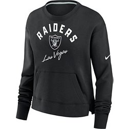 Nike Women's Las Vegas Raiders Arch Team Black Crew Sweatshirt