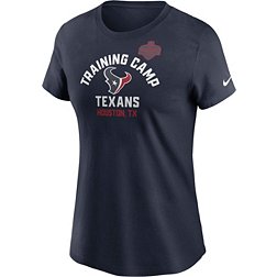 Nike Women's Houston Texans Training Camp 2023 Arc Navy T-Shirt