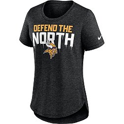 Nike Women's Minnesota Vikings Local Black Tri-Blend T-Shirt
