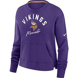 Nike Women's Minnesota Vikings Arch Team Purple Crew Sweatshirt