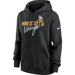 Nike Women's Minnesota Vikings Team Slant Black Hoodie