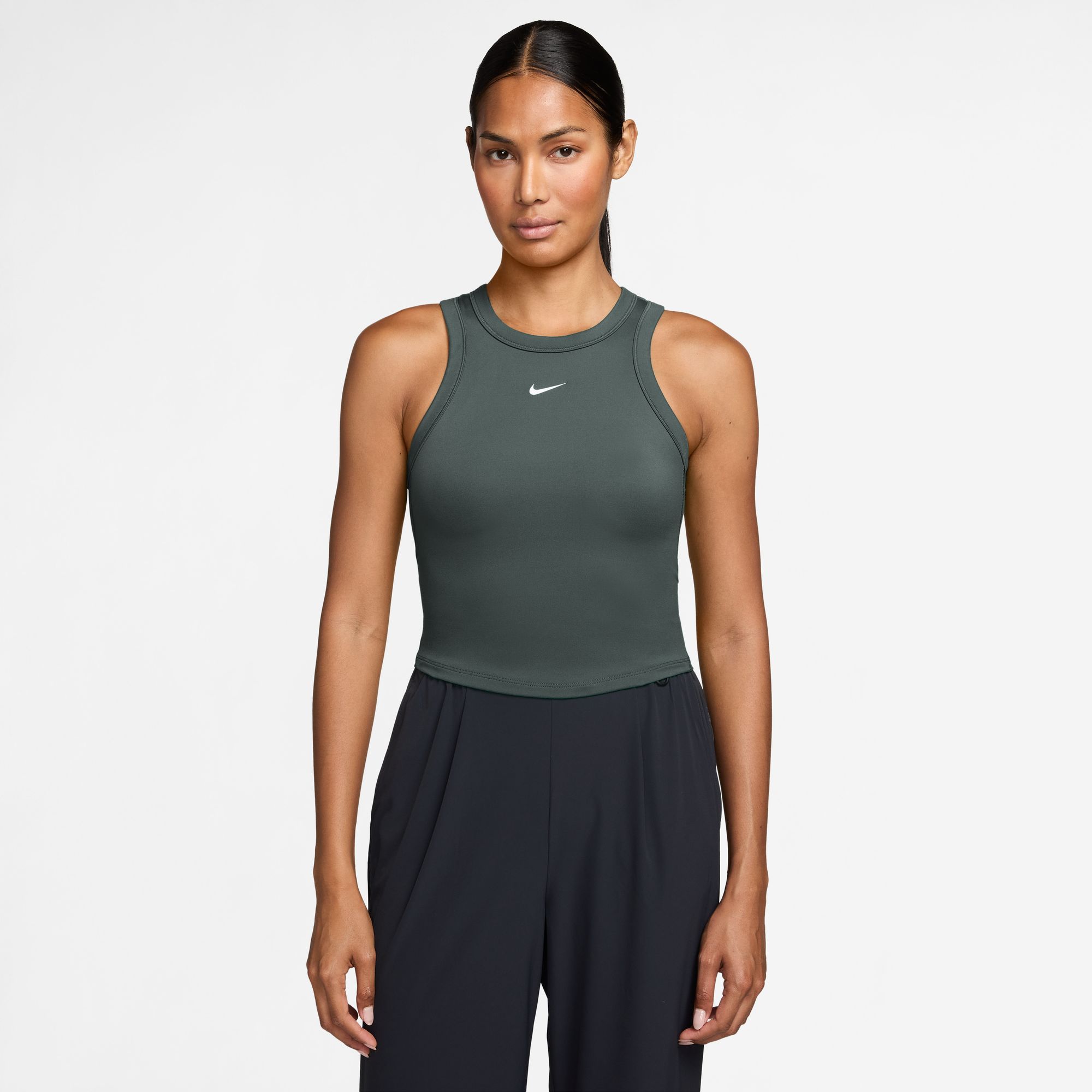 Nike Women's One Fitted Dri-FIT Cropped Tank Top