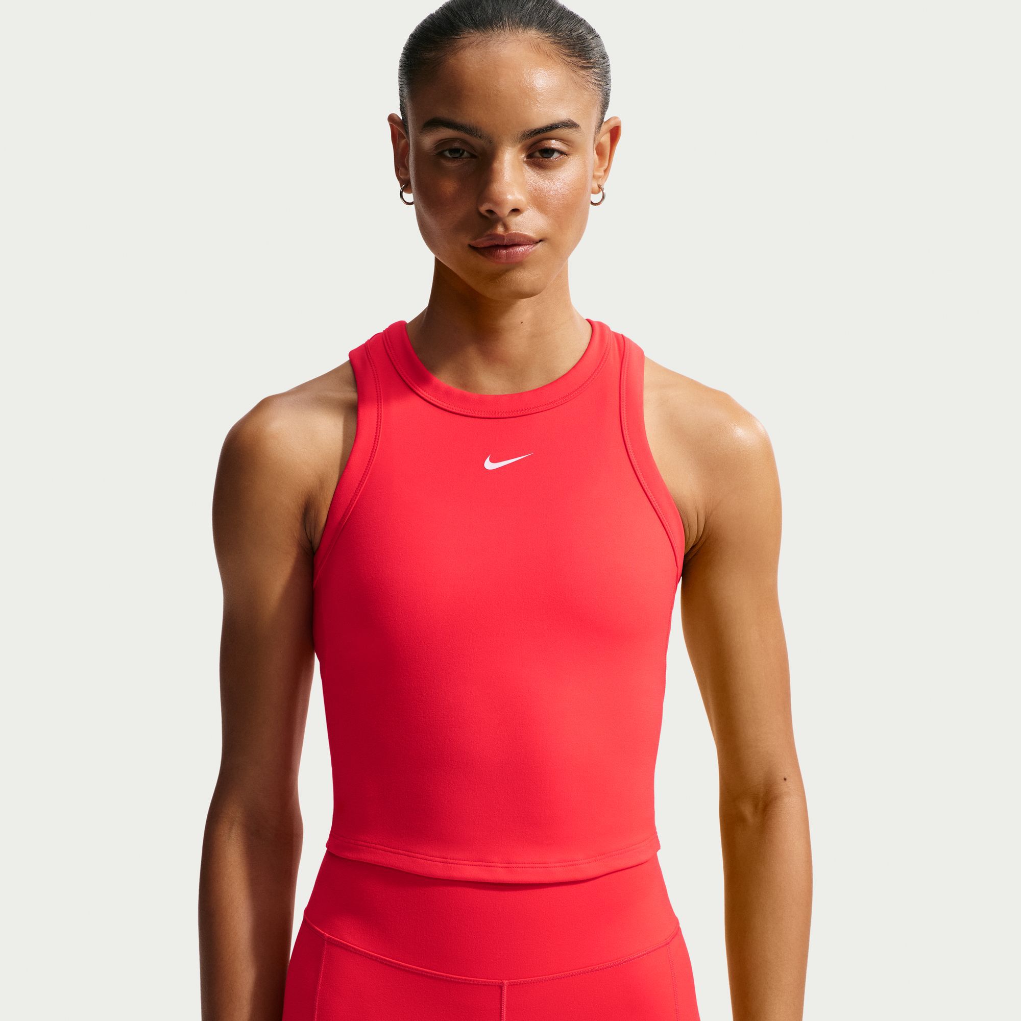 Nike Women's One Fitted Dri-FIT Cropped Tank Top