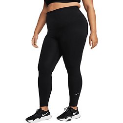Shop Nike Women's One Dri FIT Mid Rise Capri Tights (Black/White, Size M) -  Dick Smith
