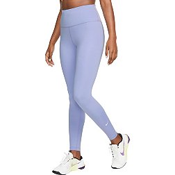 Nike Women's 7/8 Leggings High Waist Compression Leggings Blue