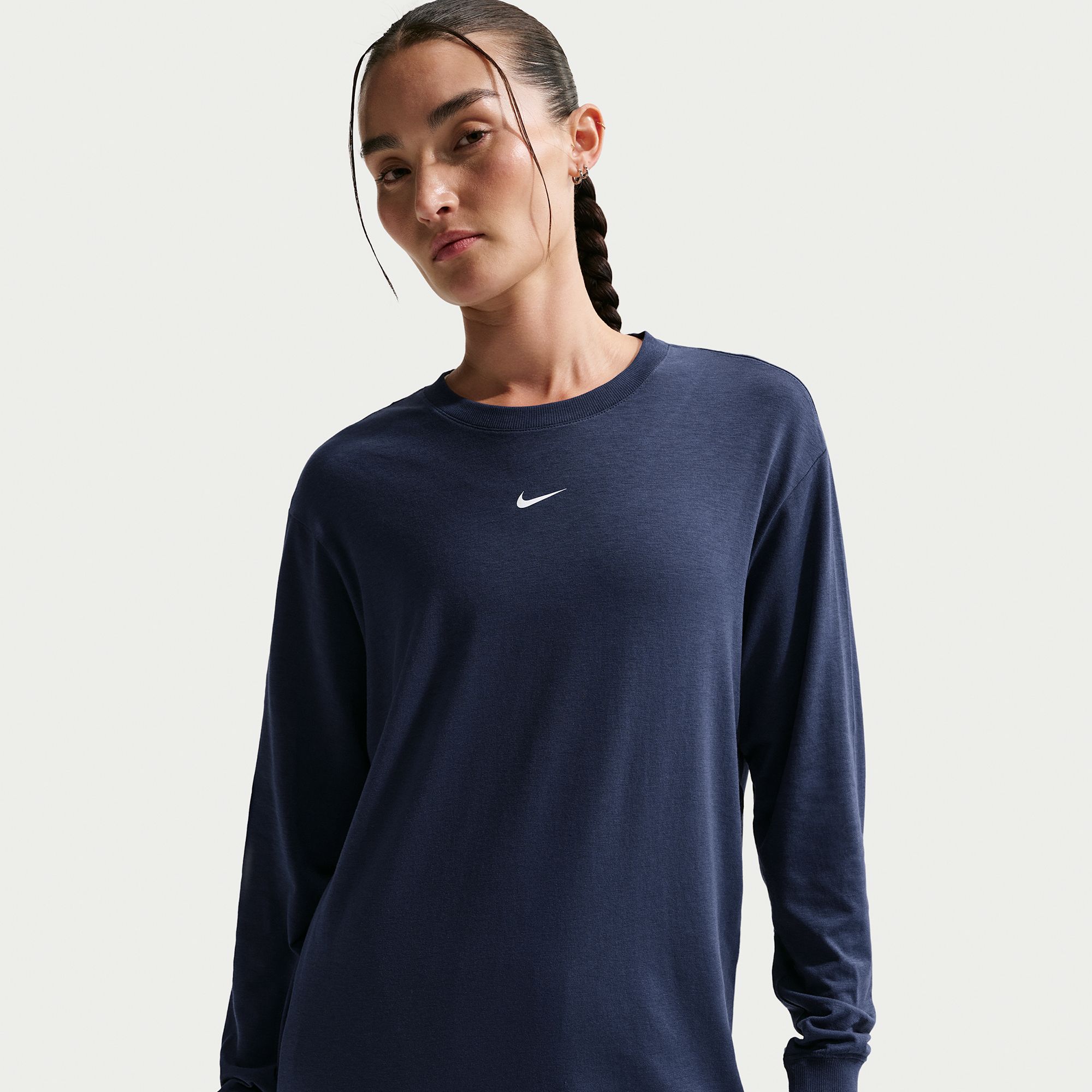 Nike Women's One Relaxed Dri-FIT Long-Sleeve Top