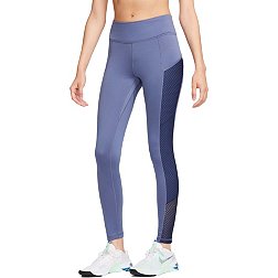 Nike women's size XXL Allin athletic running leggings mid rise, Navy Blue  NWT 