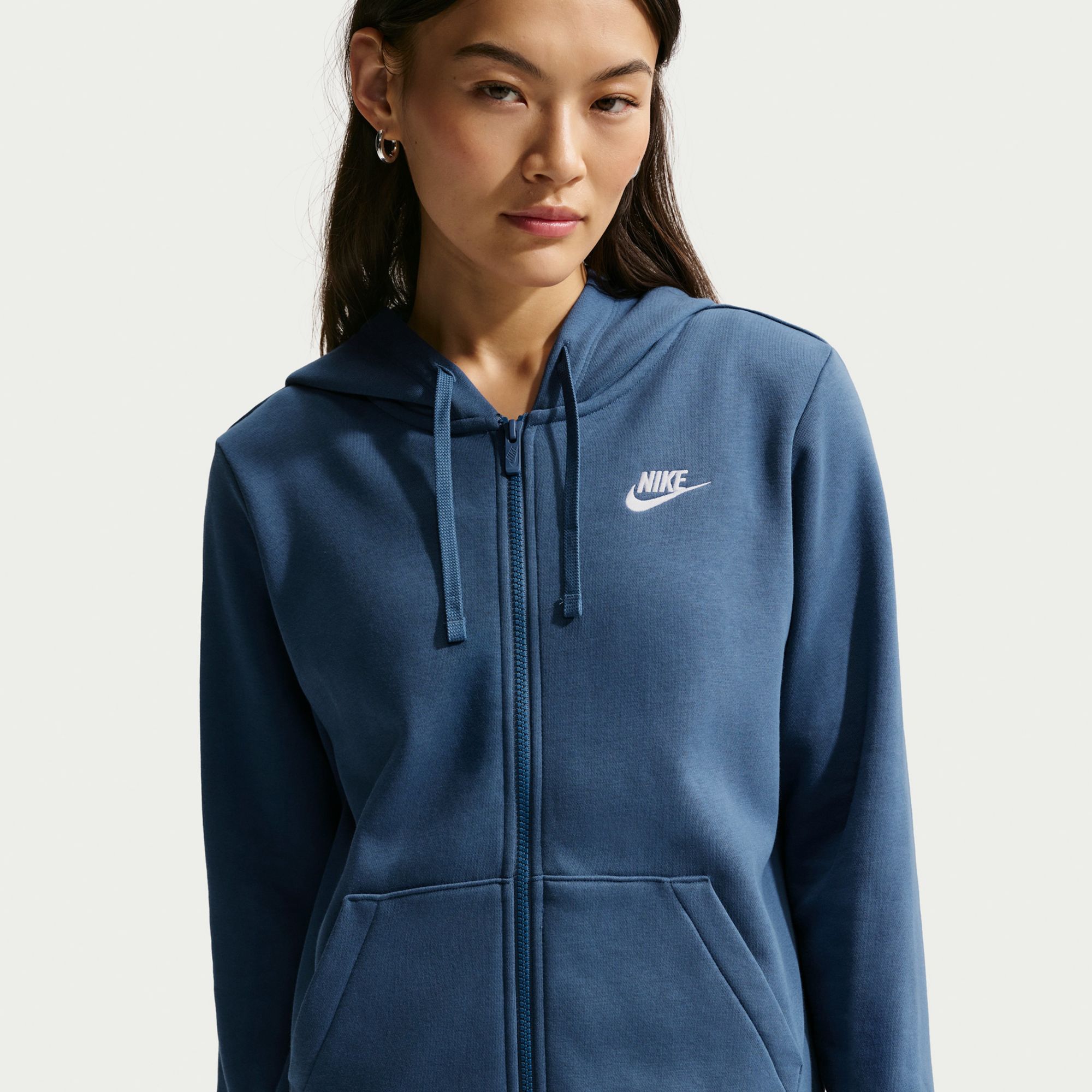 Nike Women's Sportswear Club Fleece Full-Zip Hoodie