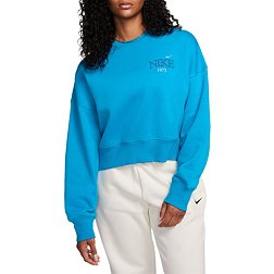 Nike Sportswear Women's Phoenix Fleece Over-Oversized Varsity Crew-Neck Sweatshirt