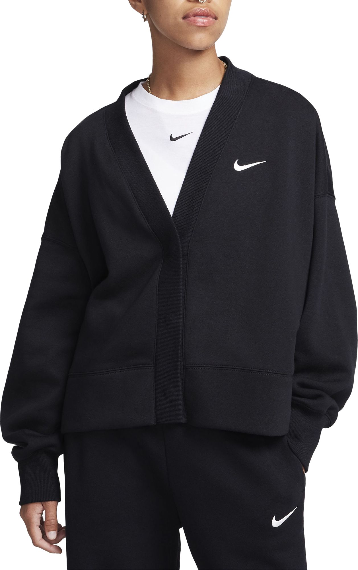 Nike Women's Sportswear Phoenix Fleece Over-Oversized Cardigan