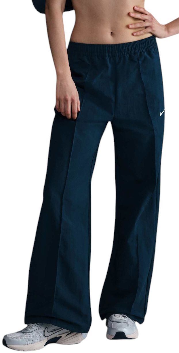 Nike Women's Sportswear Everything Wovens Mid-Rise Open-Hem Pants