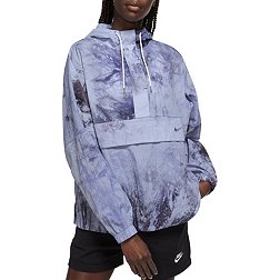 Nike Women's Sportswear Wave Dye Woven Pullover Jacket