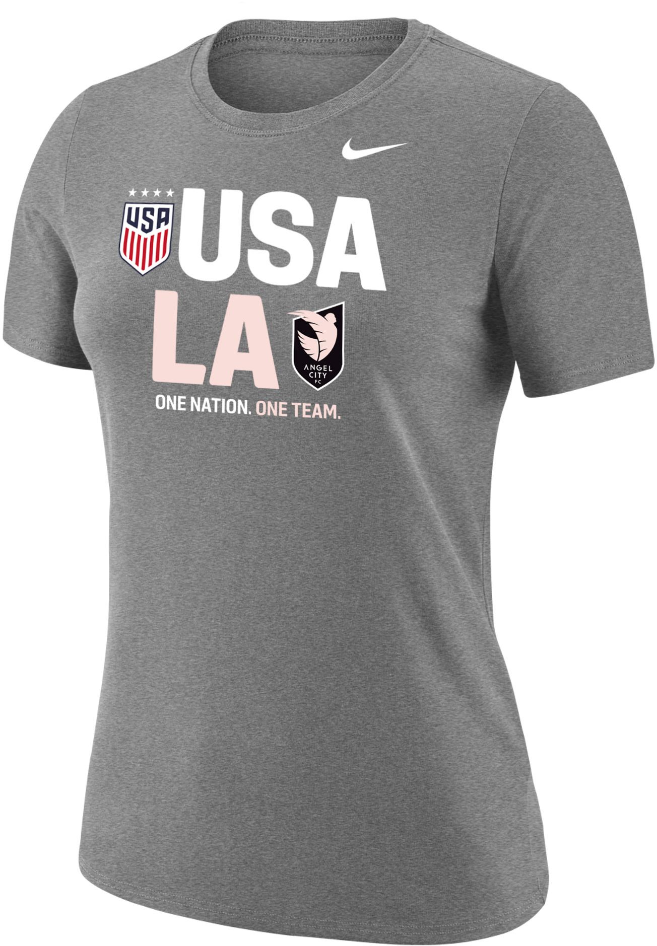 Nike Women's Angel City FC - USWNT Collab Grey T-Shirt