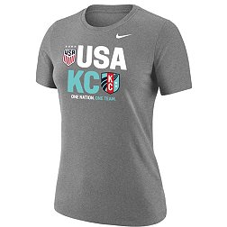 Nike Women's Kansas City Current - USWNT Collab Grey T-Shirt