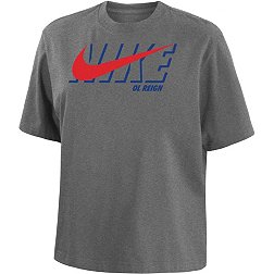 Nike Women's OL Reign FC 2023 Swoosh Grey T-Shirt