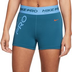 Nike Women's Pro Dri-FIT Mid-Rise 3" Graphic Training Shorts