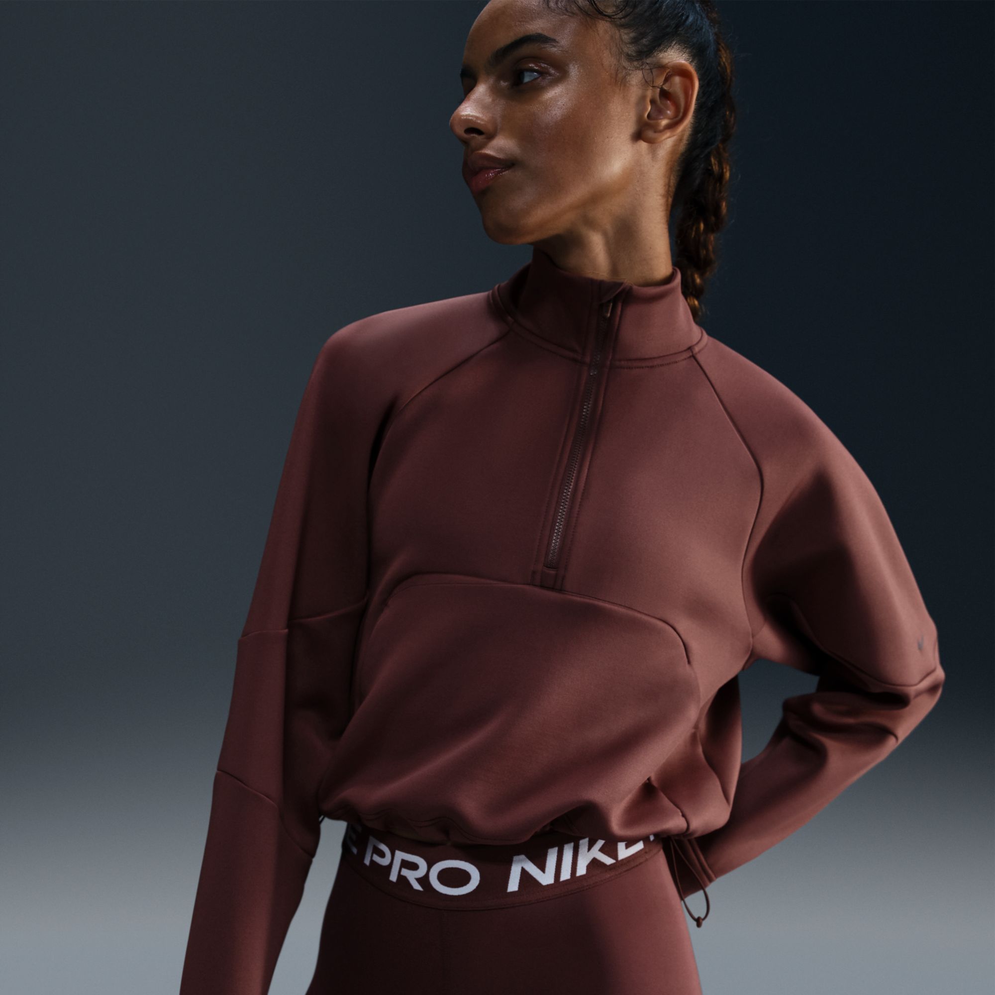 Nike Women's Dri-FIT Prima 1/2-Zip Training Top