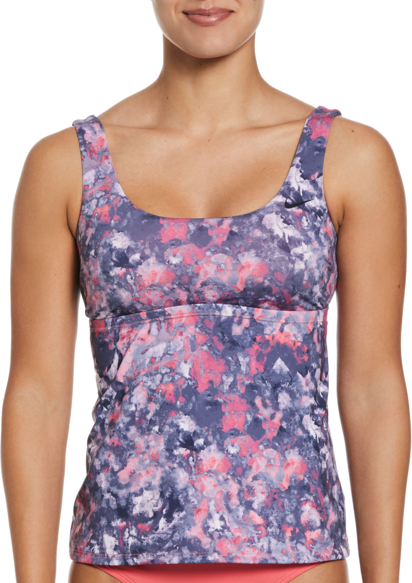 Nike Women's Earth Dye Scoop Neck Tankini