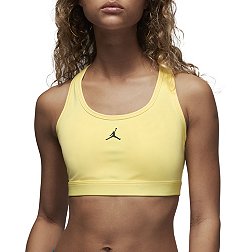 Reebok sports bra pink yellow girl's large 12 14