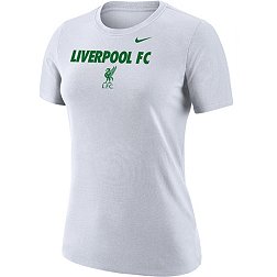 Nike Women's Liverpool FC 2023 Wordmark White T-Shirt