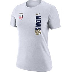 Nike Women's USWNT 2023 One-Hit Kristie Mewis #22 Home T-Shirt