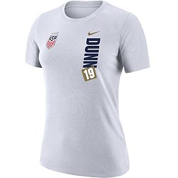 Nike Women's USWNT 2023 One-Hit Crystal Dunn #19 Home T-Shirt