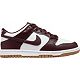 Burgundy/White/Gum