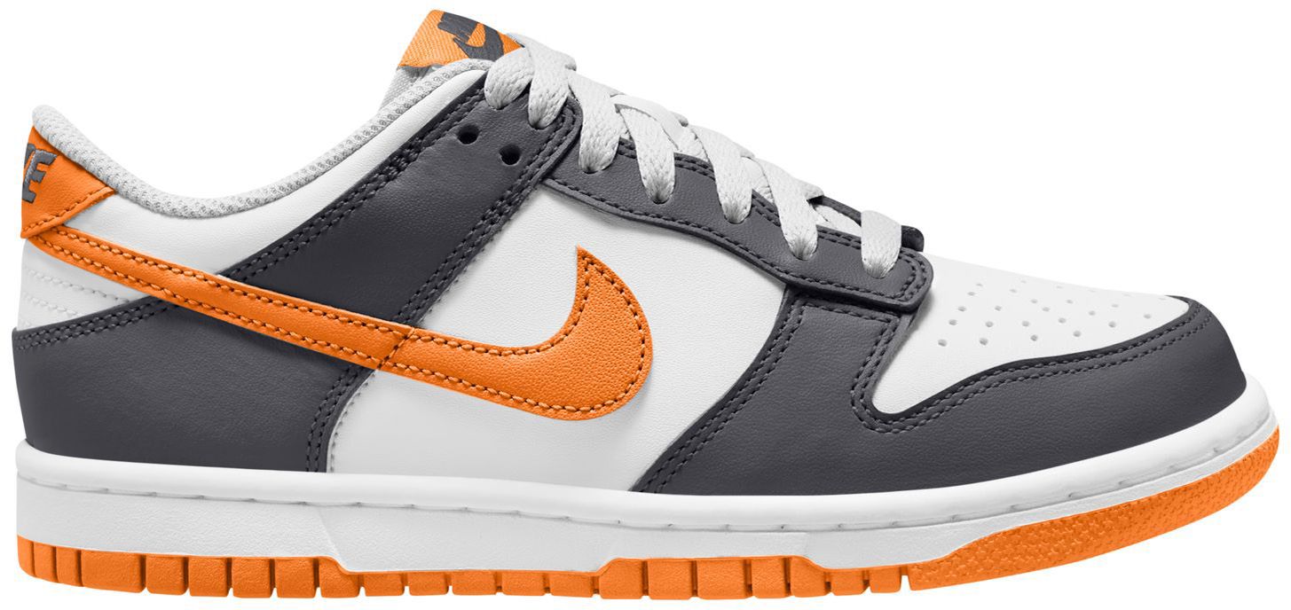 White/Total Orange-Dk Smoke Grey
