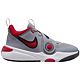 Grey/Red