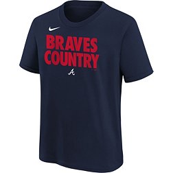 Nike Youth Atlanta Braves Navy Team Engineered T-Shirt