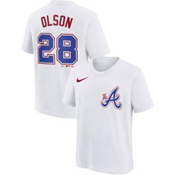 Nike Youth Atlanta Braves 2023 City Connect Matt Olson #28 T-Shirt