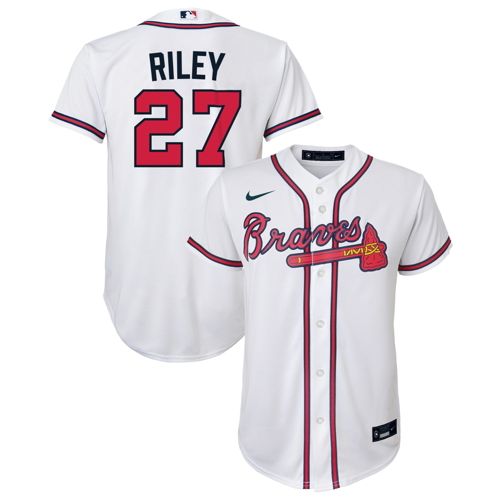 アトランタブレーブス ナイキ ユニフォーム Riley 27 ベースボールシャツ Amazon.com: Nike Men's MLB Atlanta Braves Austin Riley #27