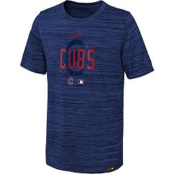 Nike Youth Chicago Cubs Blue Velocity Practice T-Shirt
