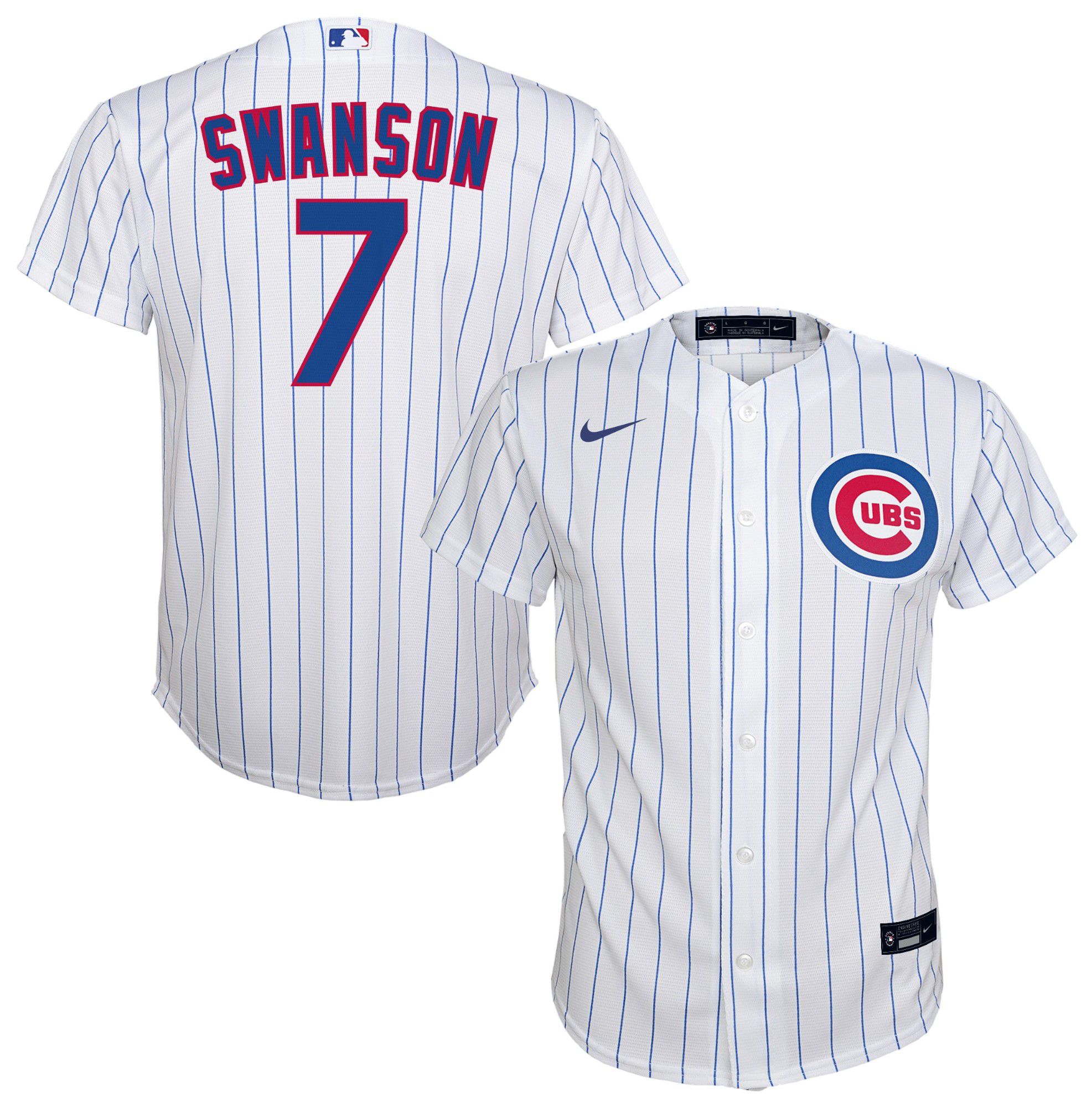 cubs pinstripe jersey