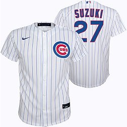  Majestic Chicago Cubs Cool Base Pinstripe Tackle Twill Baseball  Jersey (XX-Large) : Sports & Outdoors