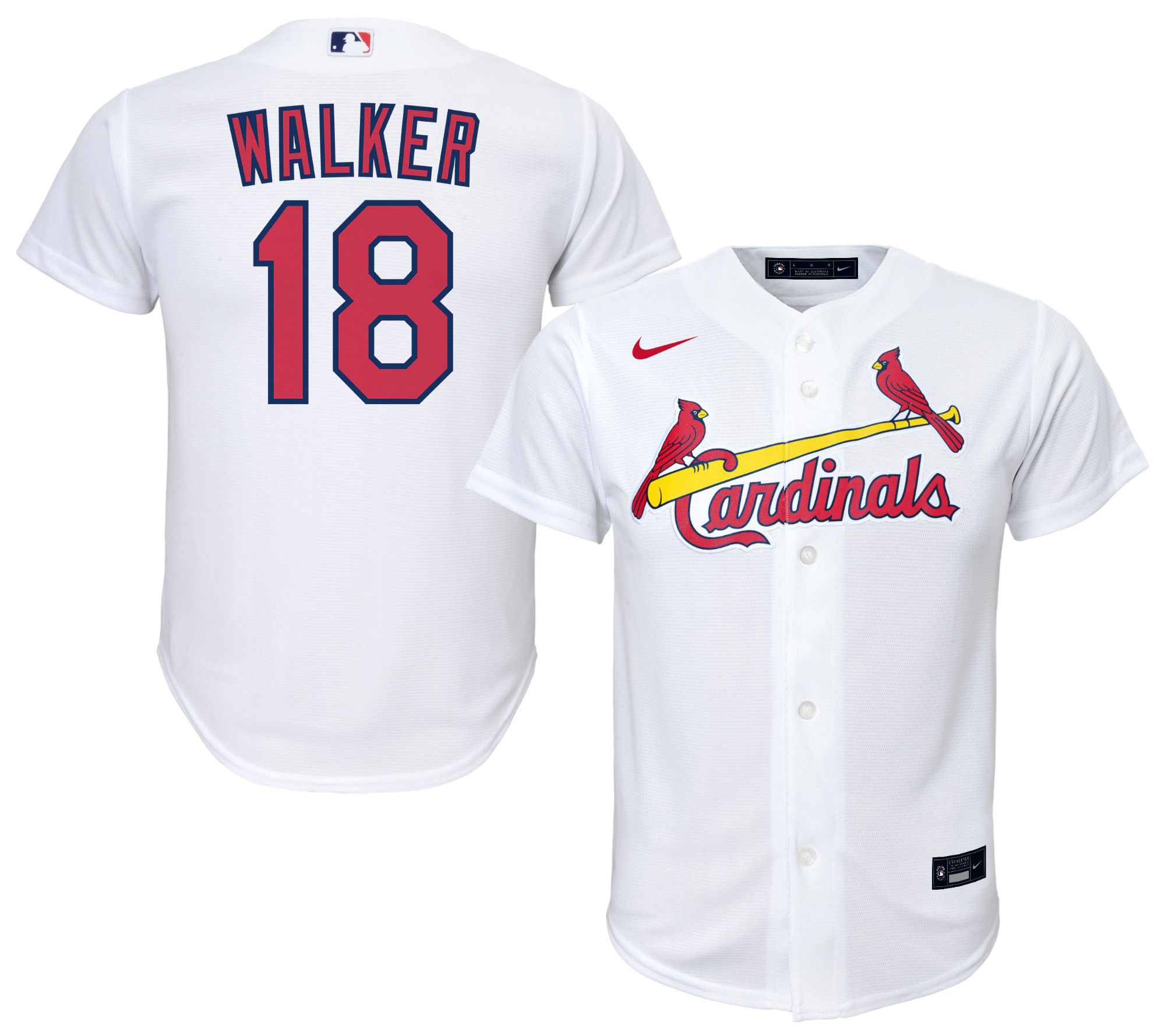 Men’s Tommy Edman St. Louis Cardinals Grey Road 2020 Replica Jersey